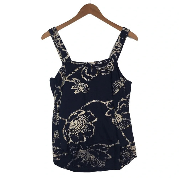 WS634 EXPRESS Floral Print Halter Top Blouse L - Picture 4 of 5